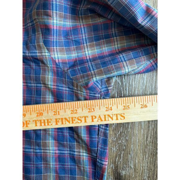 Men's SERO Plaid Button Down Large‎ - Picture 3 of 5